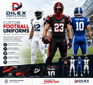 Custom Football Uniforms built for performance, protection, and team identity
